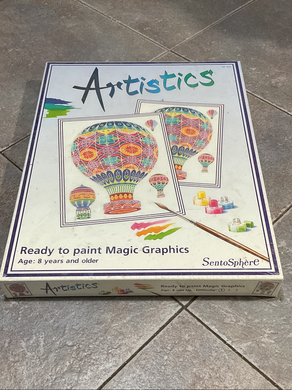 Artistics Ready to Paint Magic Graphics Kids Art Kit - Multicolor